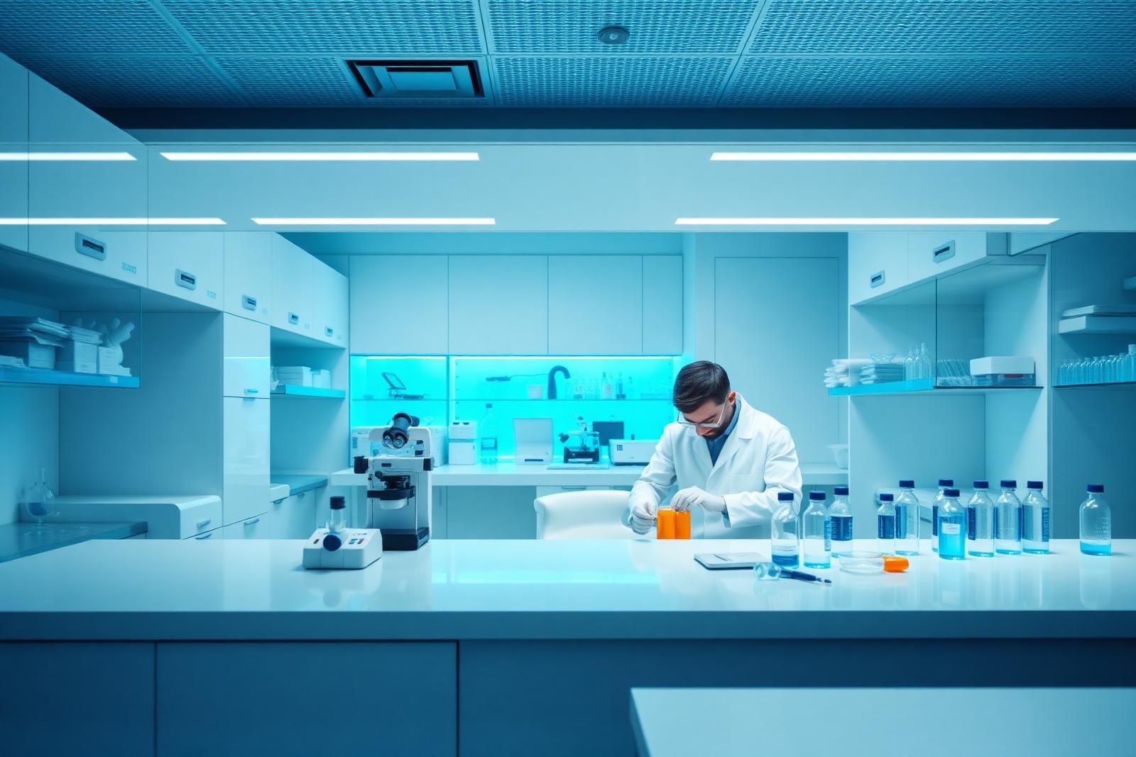 Laboratório farmacêutico